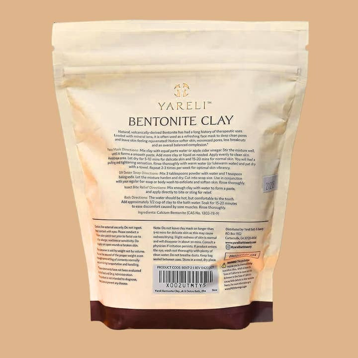 Bentonite Volcanic Clay Mask & Detox Bath For Rejuvenation — view 1