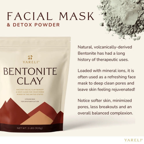 Bentonite Volcanic Clay Mask & Detox Bath For Rejuvenation — view 2